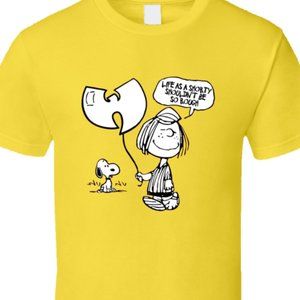Wu Tang Quote T shirt Parody Snoopy Peanuts